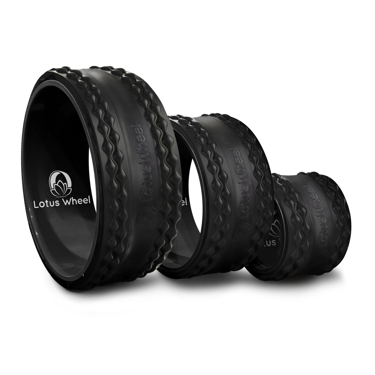 Lotus Wheel Premium 3-Pack - Premium - Black color variant