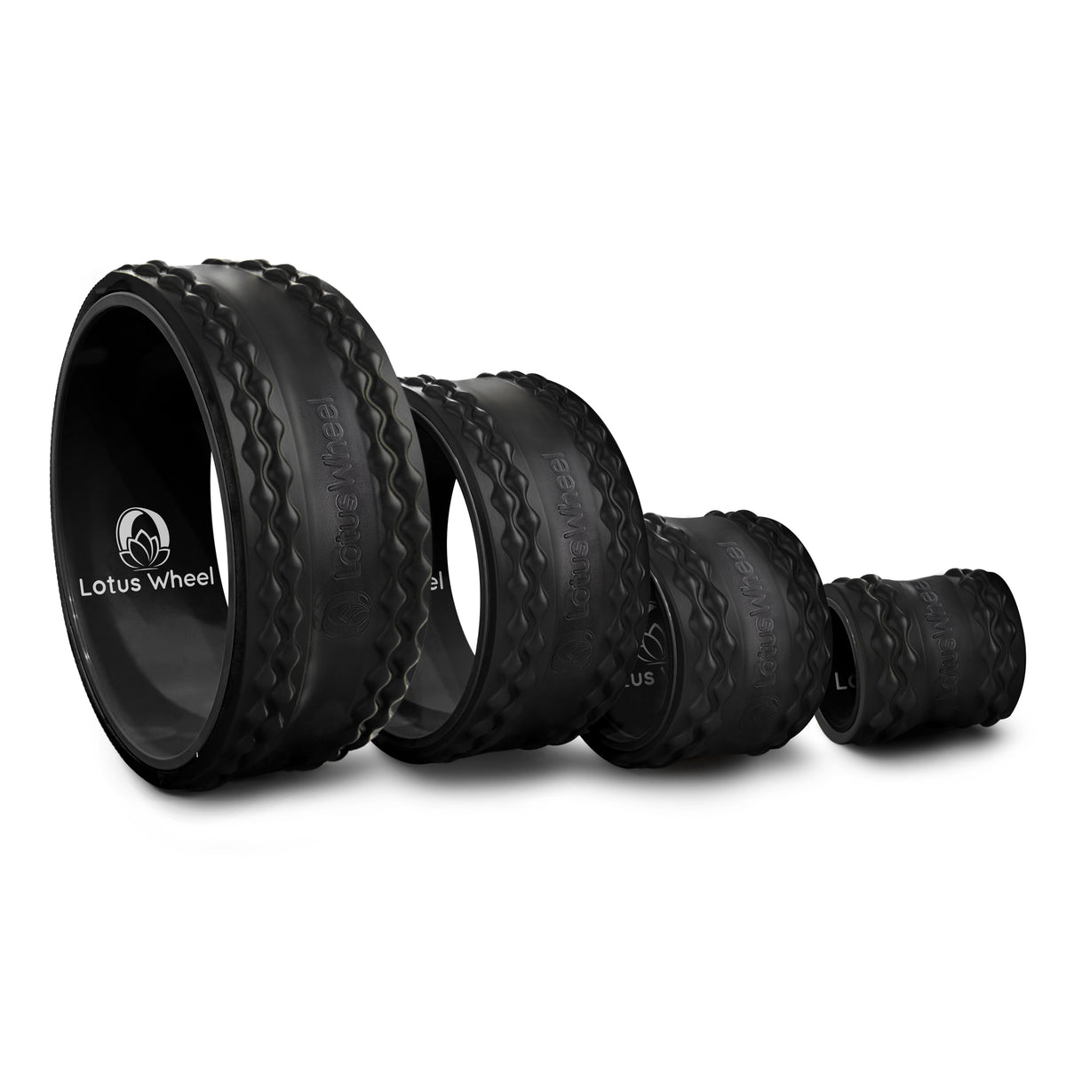 Lotus Wheel Premium 4-Pack - Premium - Black color variant