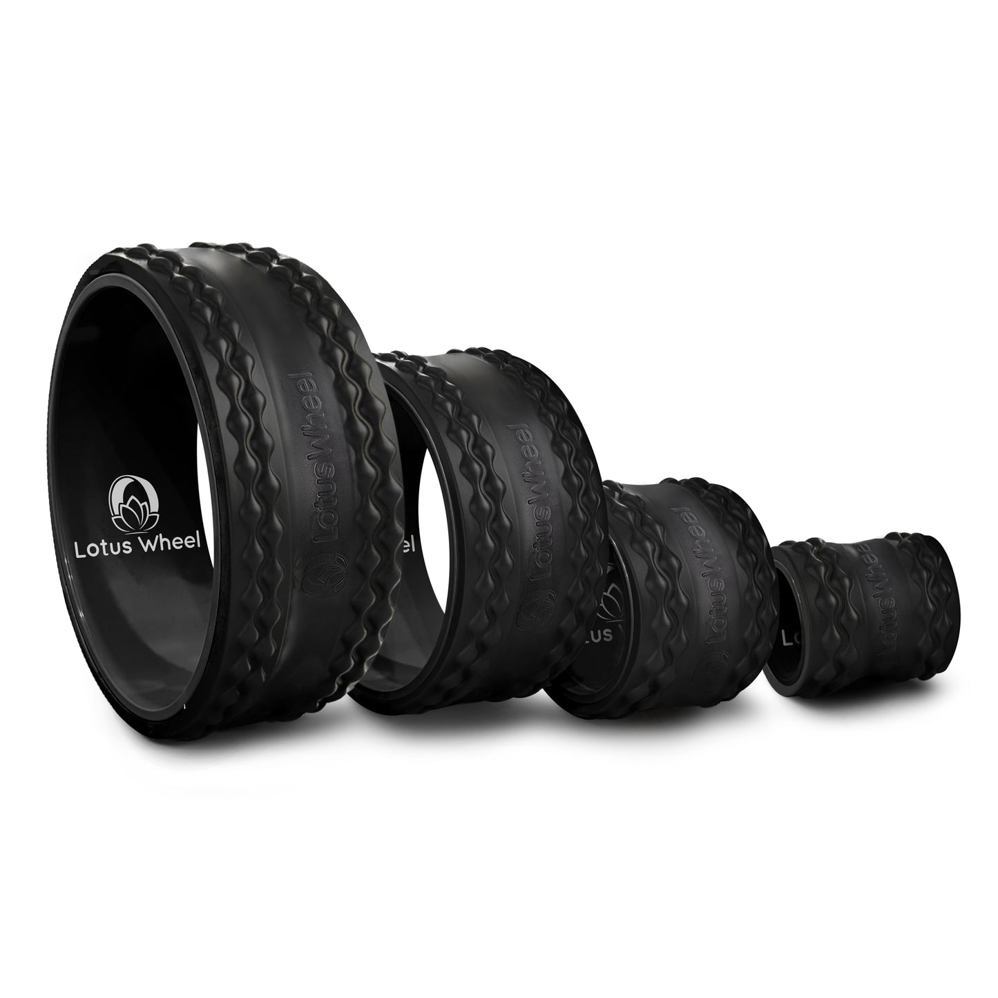 Lotus Wheel Premium 4-Pack - Premium - Black color variant
