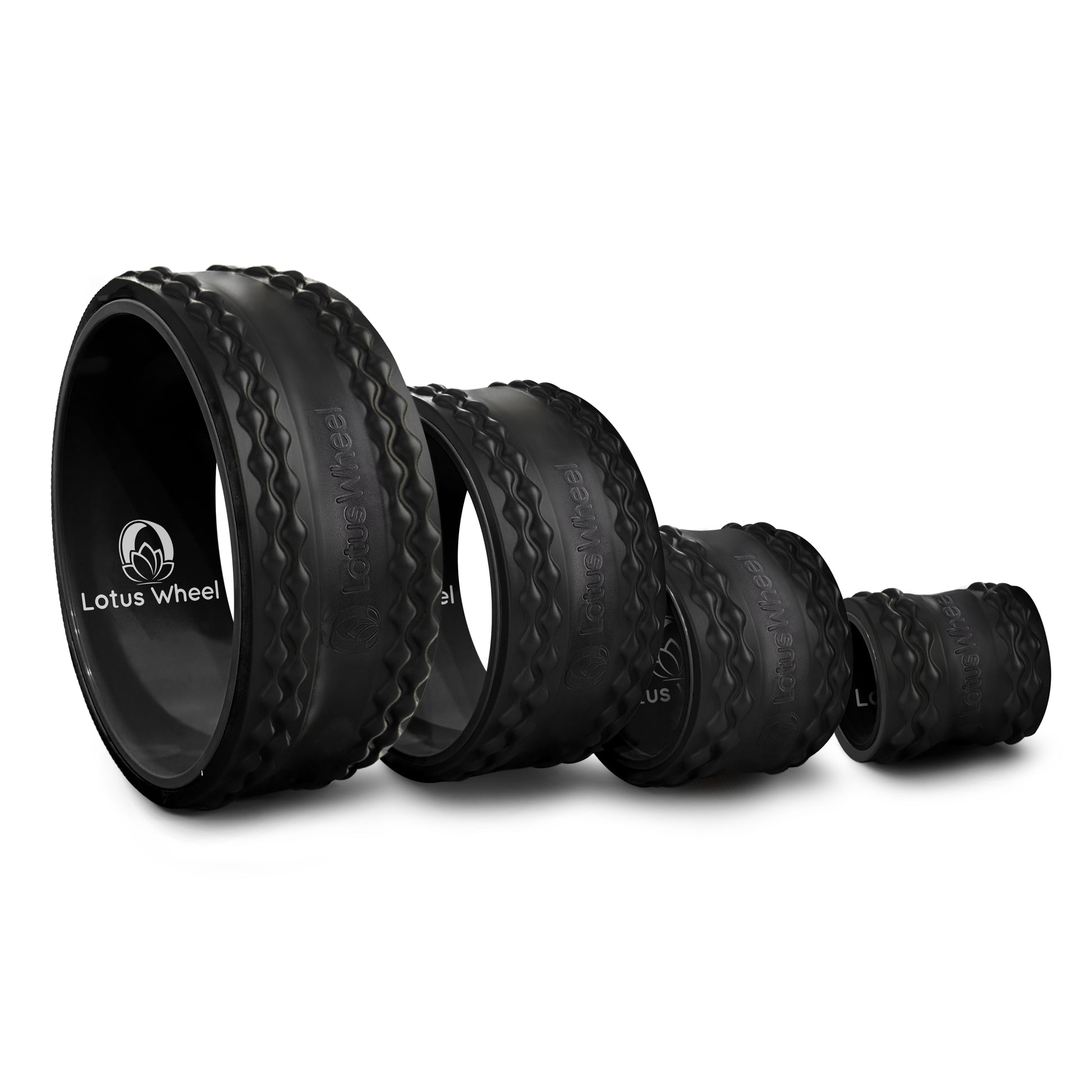 Lotus Wheel Premium 4-Pack - Premium - Black color variant